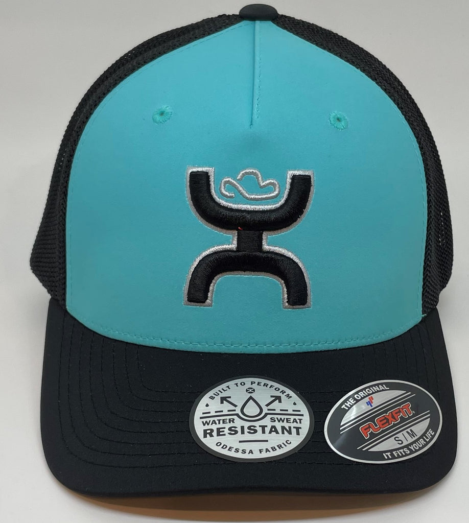 Hooey Turquoise/Black Liberty Roper Youth Hat 2210T-TQBK-Y