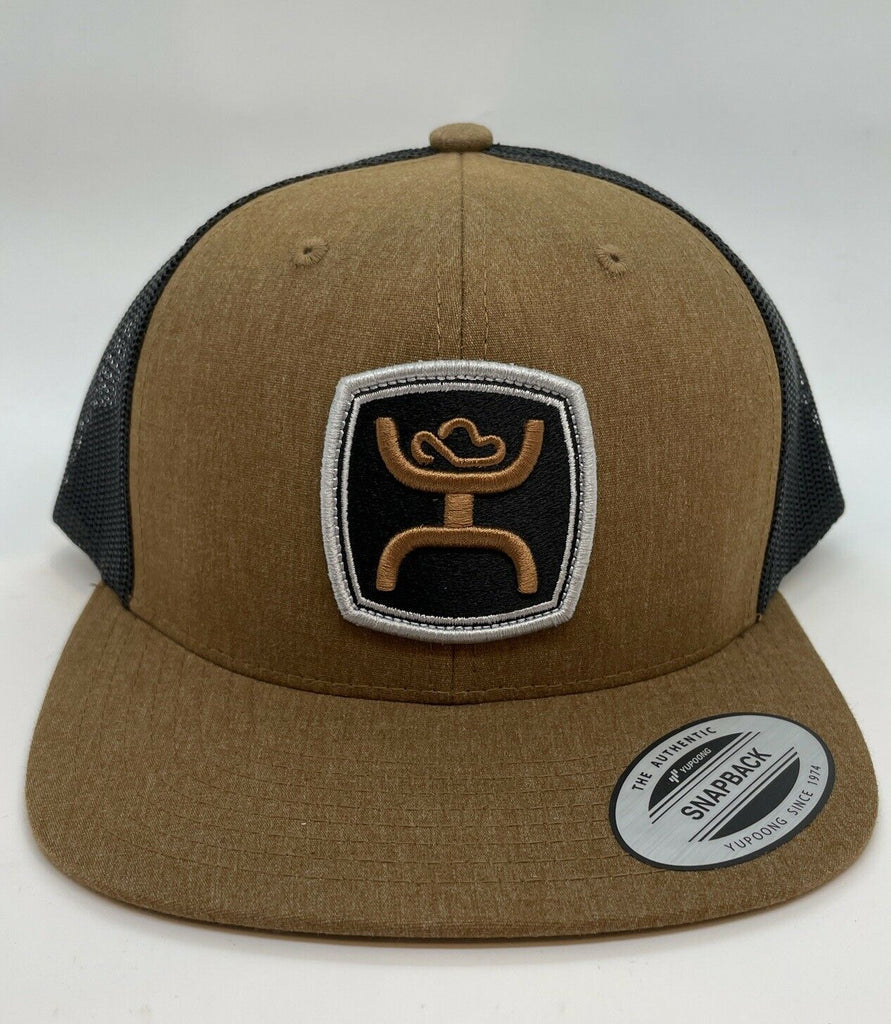 Hooey Zenith Brown Black Mesh Back Trucker OSFA Snapback 2024T-BRBK